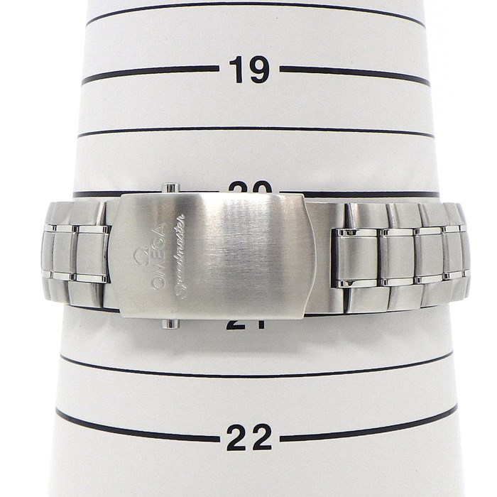 オメガ OMEGA 腕時計 スピードマスター ブロードアロー 3551.50.00 デイト クロノグラフ タキメーター スモールセコンド クロノメーター ブラック文字盤 SS 自動巻き 【箱・保付き】 【中古】