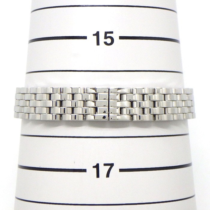 ティファニー Tiffany & Co. 腕時計 クラシック ラウンド ホワイト文字盤 ローマンインデックス デイト SS クオーツアナログ 【中古】