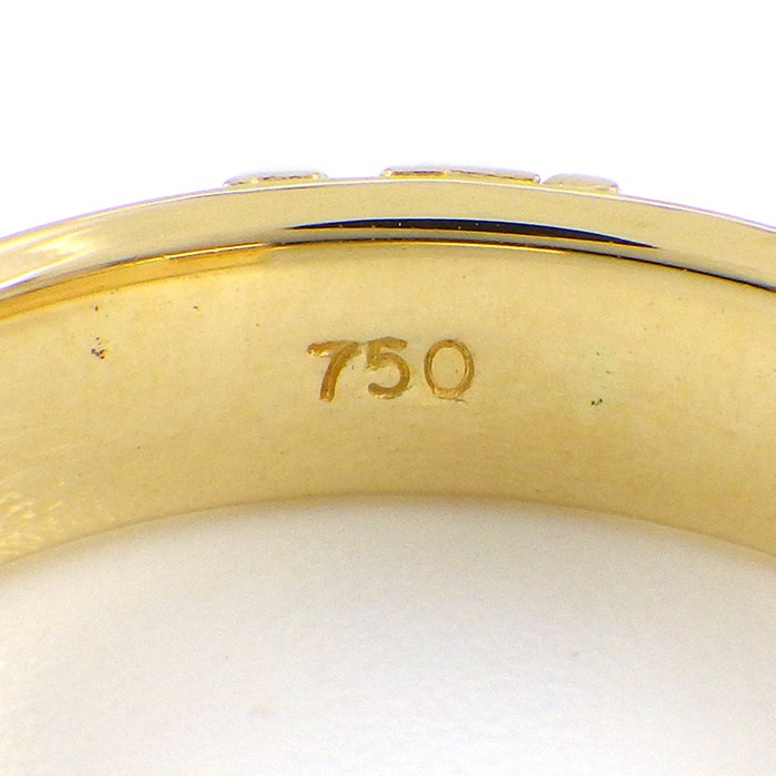  ティファニー Tiffany & Co. ピアス アトラス フープ K18YG 【中古】