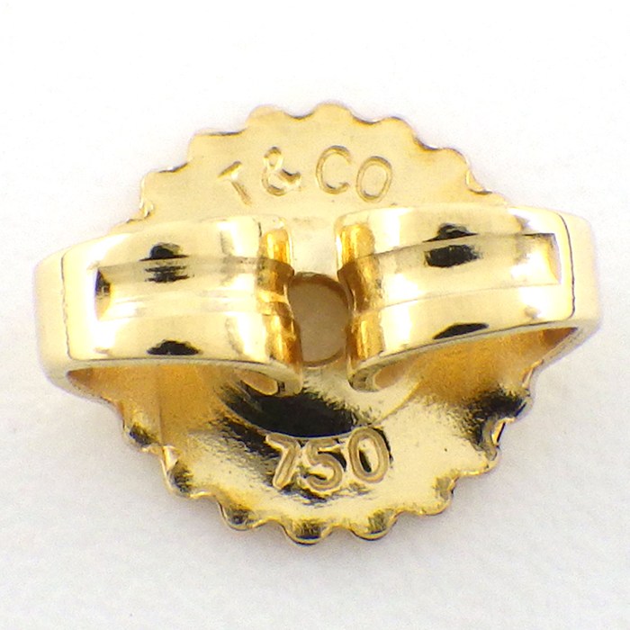  ティファニー Tiffany & Co. ピアス アトラス フープ K18YG 【中古】