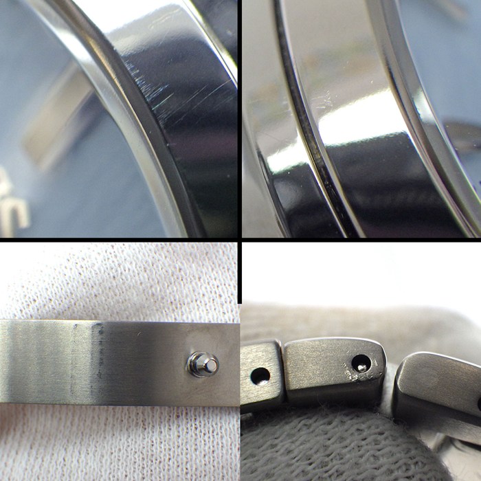 グランドセイコー Grand Seiko 腕時計 ヘリテージコレクション SBGX357/9F62-0AR0 デイト 雪白パターン ライトブルー文字盤 チタン クオーツアナログ 【箱・保付き】 【中古】