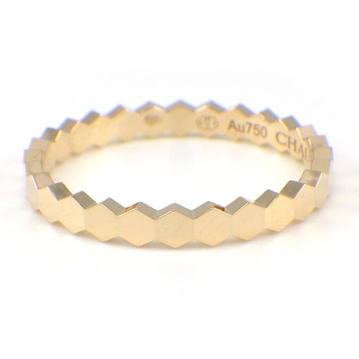  ショーメ Chaumet リング ビー マイ ラブ ハニカム 081885 K18YG 13.5号 / #54 【箱・保付き】 【中古】