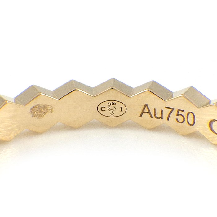  ショーメ Chaumet リング ビー マイ ラブ ハニカム 081885 K18YG 13.5号 / #54 【箱・保付き】 【中古】