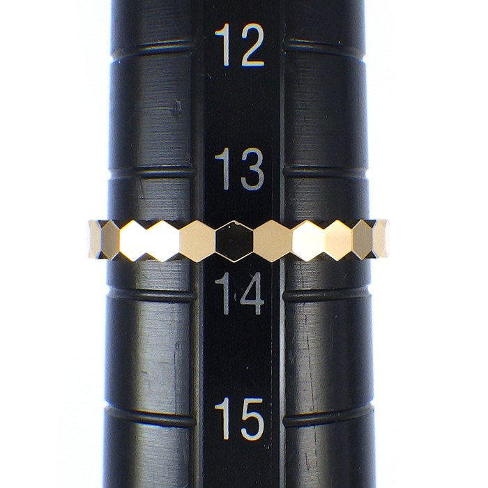  ショーメ Chaumet リング ビー マイ ラブ ハニカム 081885 K18YG 13.5号 / #54 【箱・保付き】 【中古】