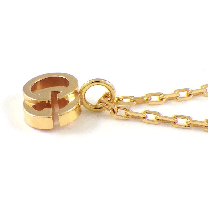 グッチ GUCCI ネックレス GG ランニング 687118 J8500 5702 ロゴ K18PG 【中古】