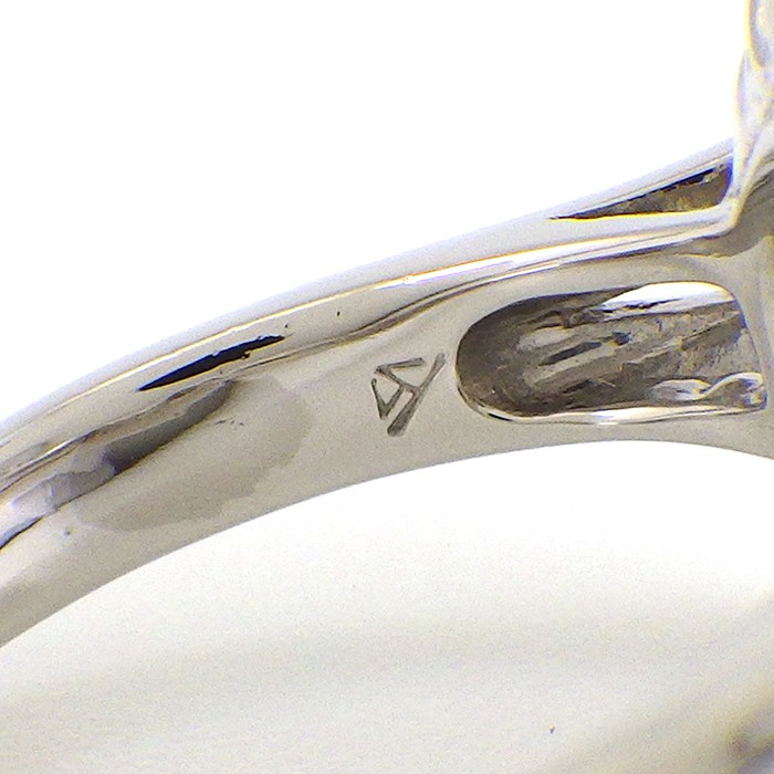 【パール ダイヤモンド】 リング パール 11mm珠 ダイヤモンド 計0.54ct PT900 12.5号 【中古】
