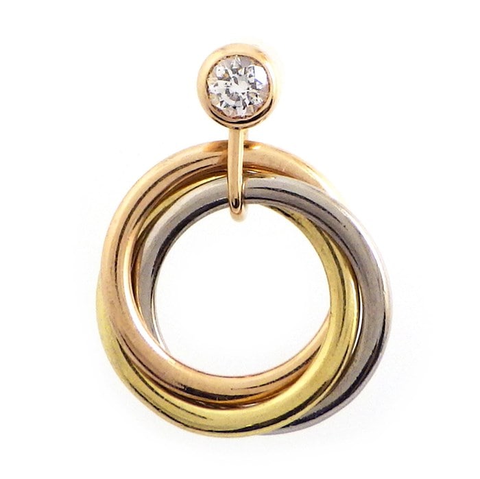 カルティエ Cartier ピアス トリニティ B8301462 スリーカラー 1