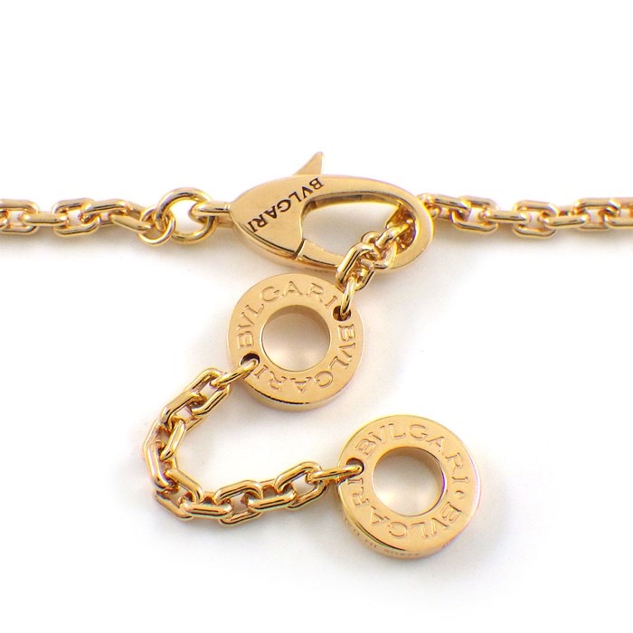 ブルガリ BVLGARI ネックレス セルペンティ ヴァイパー 357794 スネーク ダイヤモンド 計0.13ct K18PG 【中古】