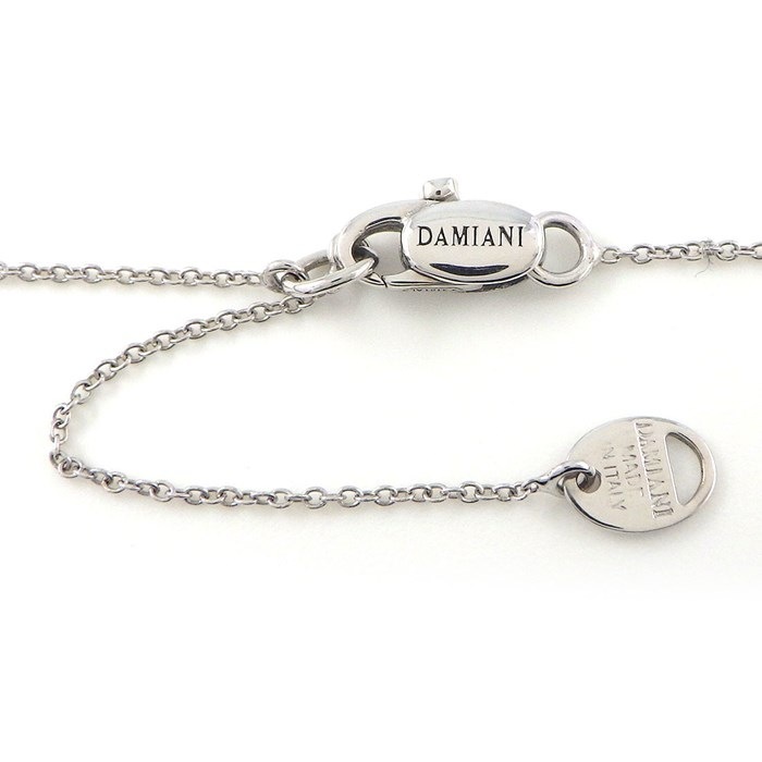 ダミアーニ DAMIANI ネックレス ベルエポック XXS クロス ダイヤモンド K18WG 【中古】