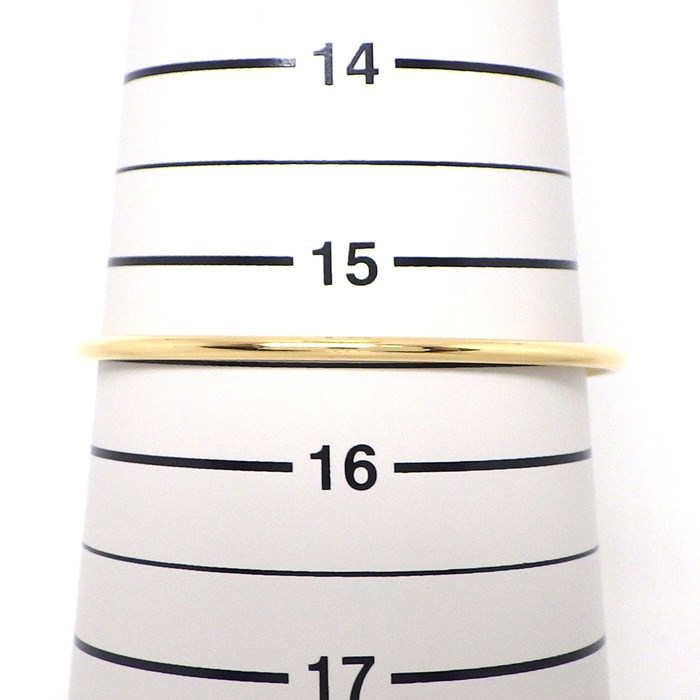 カルティエ Cartier バングル ジュスト アン クル SM B6066116 釘モチーフ 20ポイント ダイヤモンド 計0.18ct K18YG / #16 【箱・保付き】 【中古】