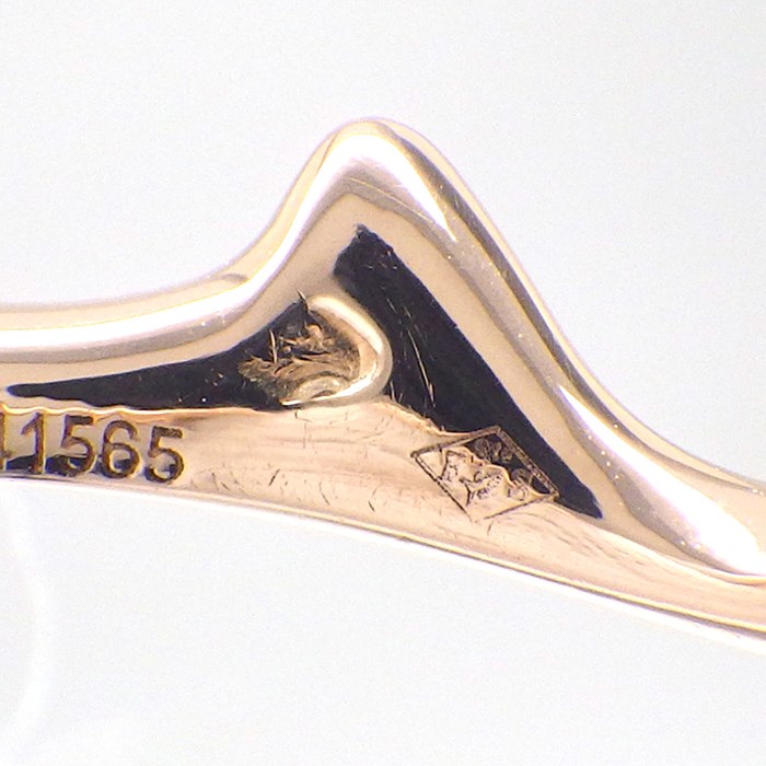 クリスチャンディオール Christian Dior リング ボワ ド ゥ ローズ JBDR95010_0000 ダイヤモンド 計0.11ct K18PG 11号 / #52 【箱・保付き】 【中古】