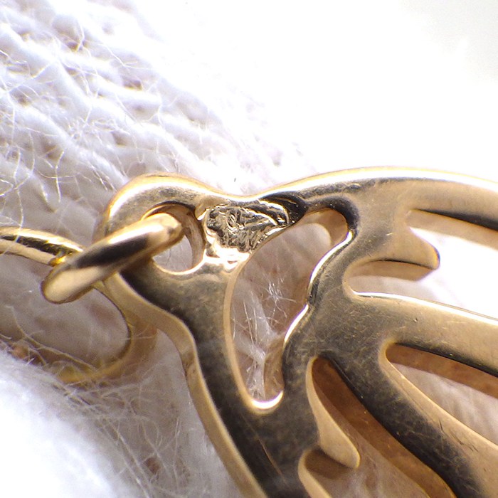 カルティエ Cartier ネックレス ダムール ディアマン レジェ ラウンド サークル パヴェ ダイヤモンド 計0.20ct(E/VVS2/EX) K18PG 【箱・保付き】 【中古】