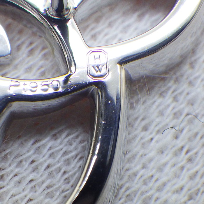 ハリーウィンストン HARRY WINSTON ピアス リリークラスター EADPMQRFLC リーフ 2ポイント マーキスカット 90ポイント ラウンドカット ダイヤモンド 計0.68ct PT950 【中古】
