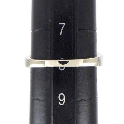 モーブッサン MAUBOUSSIN リング チャンス オブ ラブ クローバー パヴェ ダイヤモンド K18WG 8号 【中古】