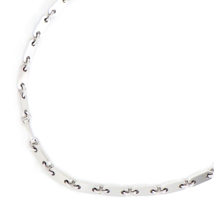 カルティエ Cartier】ネックレス フィガロ リンク チェーン K18WG  