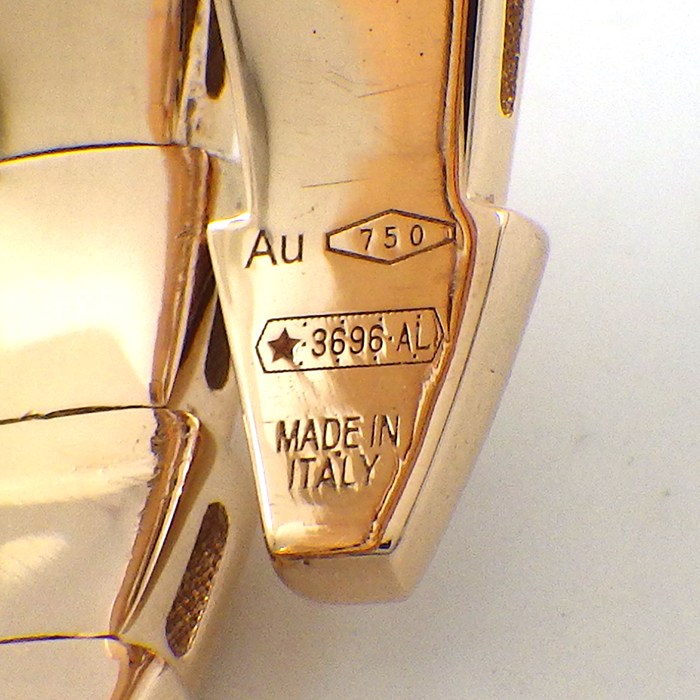ブルガリ BVLGARI リング セルペンティ ヴァイパー 357867 ダイヤモンド 計0.10ct K18PG 11-13号 / #M 【箱・保付き】 【中古】