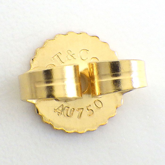 ティファニー Tiffany & Co. ピアス リターン トゥ ティファニー ハート タグ 60011257 ニューヨーク ロゴ K18YG 【中古】