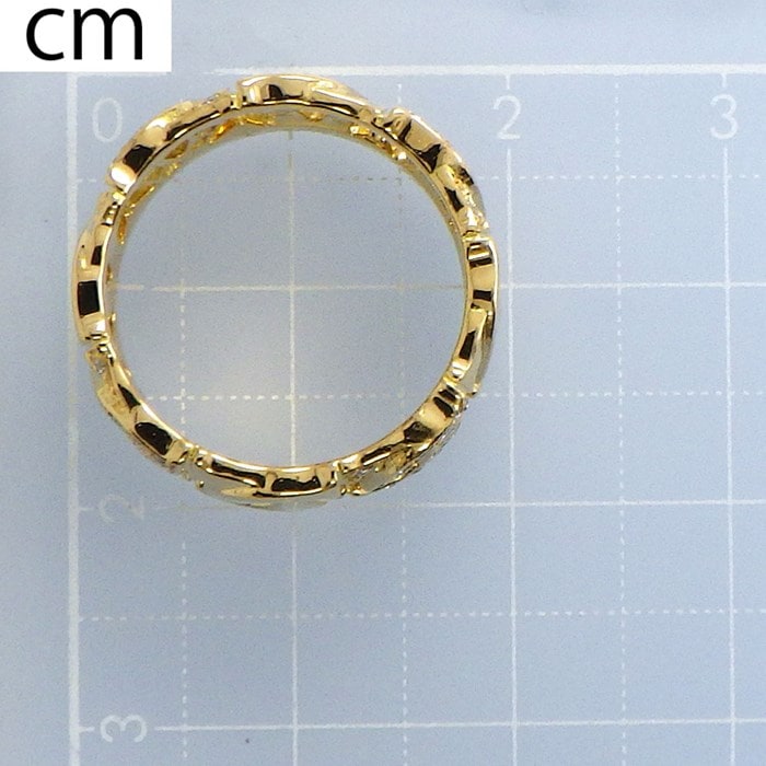 カルティエ Cartier】リング アントルラセ C2 2C ロゴ ハーフ