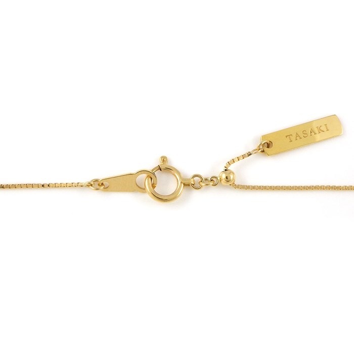 タサキ 田崎真珠 TASAKI ネックレス インバイティング エニーマ P-15340-18KYG 3Way サークル アコヤ真珠 ダイヤモンド 0.05ct K18YG 【中古】