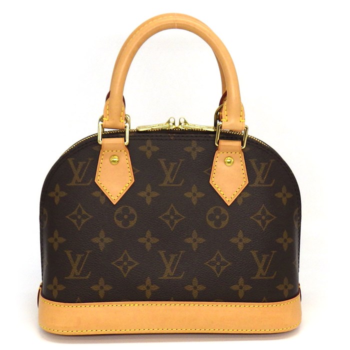 ルイ・ヴィトン Louis Vuitton ハンドバッグ ショルダーバッグ アルマ BB M46990 ブラウン モノグラムキャンバス ゴールド金具 【中古】