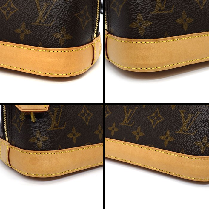 ルイ・ヴィトン Louis Vuitton ハンドバッグ ショルダーバッグ アルマ BB M46990 ブラウン モノグラムキャンバス ゴールド金具 【中古】