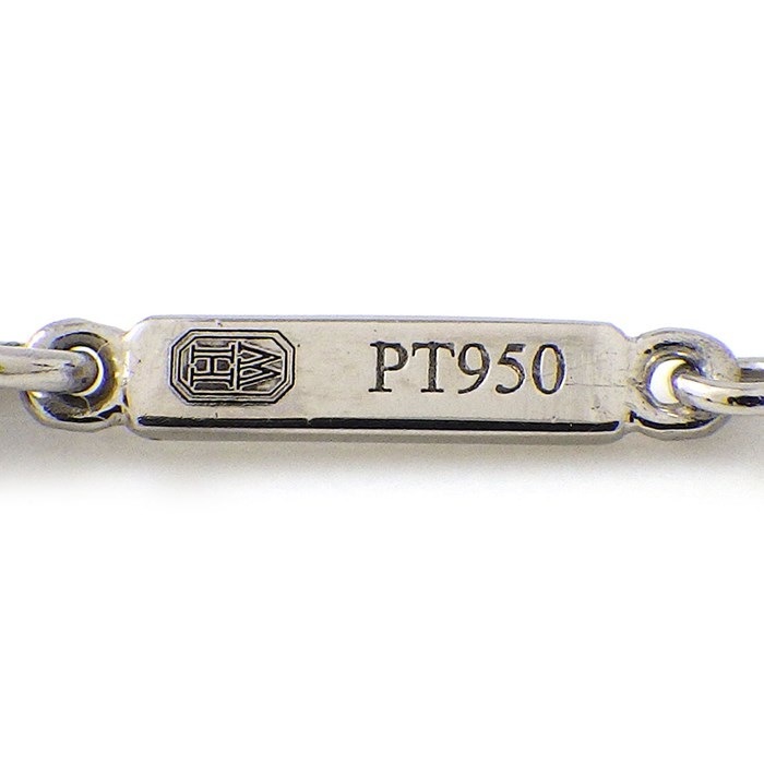 ハリーウィンストン HARRY WINSTON ネックレス シンボルズ ミニクロス PEDPREMCRMC 9ポイント ダイヤモンド 計約0.41ct PT950 【中古】