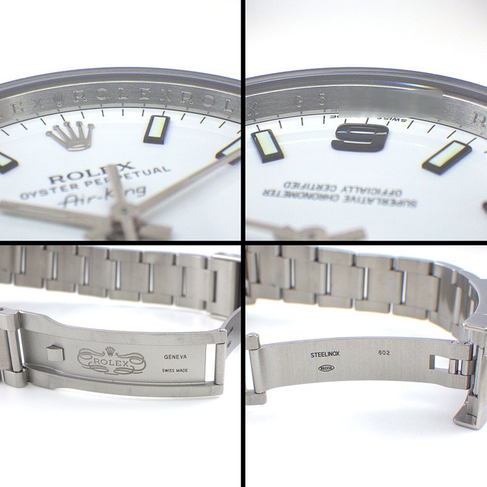 ロレックス Rolex 腕時計 エアキング 114200 G番 2010年 ルーレット
