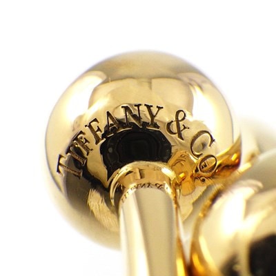 TIFFANY ティファニー バングル ハードウェア ボール バイパス K18 ティファニー Tiffany & Co. バングル ハードウェア ボール バイパス