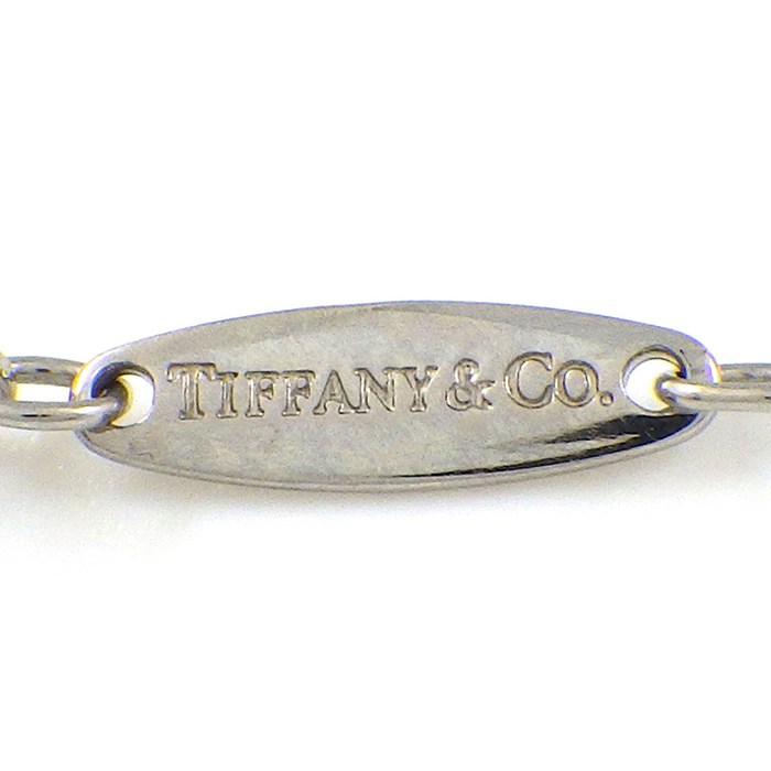 ティファニー Tiffany & Co. ネックレス バイザヤード シングル 60017827 1ポイント ダイヤモンド 0.08ct PT950 【中古】