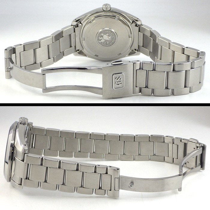 グランドセイコー Grand Seiko 腕時計 ヘリテージコレクション SBGN013/9F86-0AF0 ブラック文字盤 デイト GMT SS クオーツアナログ 【中古】