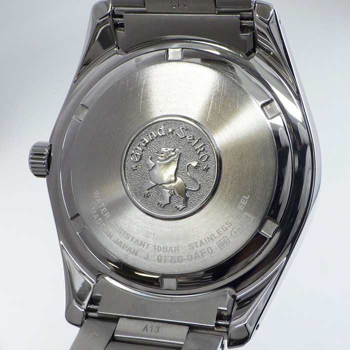 グランドセイコー Grand Seiko 腕時計 ヘリテージコレクション SBGN013/9F86-0AF0 ブラック文字盤 デイト GMT SS クオーツアナログ 【中古】