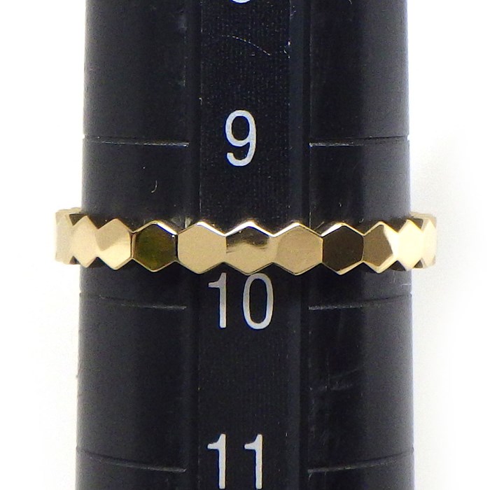 ショーメ Chaumet リング ビー マイ ラブ ハニカム 081885 蜂 ミツバチ 蜂の巣 K18YG 10号 / #50 【中古】