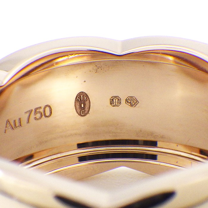 シャネル CHANEL リング ココクラッシュ マリッジ J10818 ラージ K18BG 13.5号 / #53 【中古】