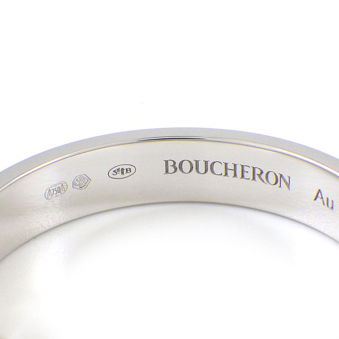 ブシュロン BOUCHERON リング キャトル ラディアント ハーフ JAL00250 K18WG 19号 / #59 【中古】