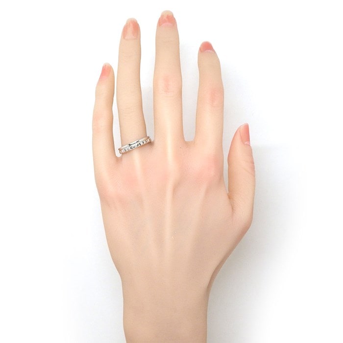 ブシュロン BOUCHERON リング キャトル ラディアント ハーフ JAL00250 K18WG 19号 / #59 【中古】