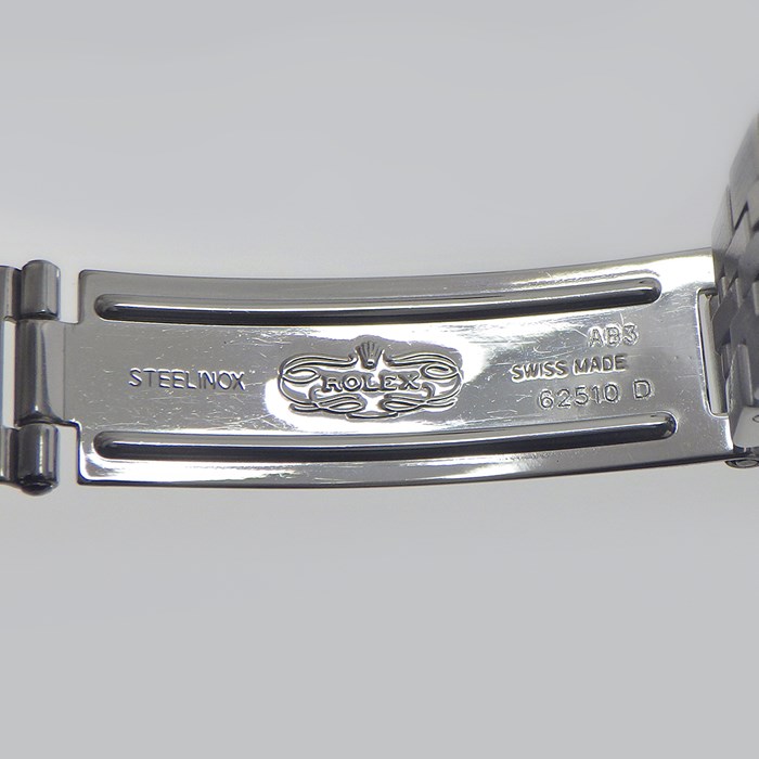 ロレックス Rolex 腕時計 デイトジャスト 79174 A番 1998-1999年製 ローマンインデックス サンレイ シルバー文字盤 フルーテッドベゼル ジュビリーブレス K18WG SS 自動巻き 【箱・保付き】 【中古】