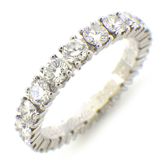 CARTIER ダムール ウェディング バンド #50 リング・指輪 PT950  