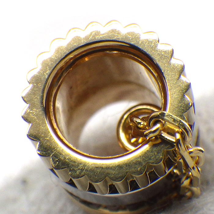 ブシュロン BOUCHERON ネックレス キャトル クラシック スモール JPN00547 スリーカラー ダイヤモンド 0.01ct K18PG K18WG K18YG ブラウン PVD 【箱・保付き】 【中古】