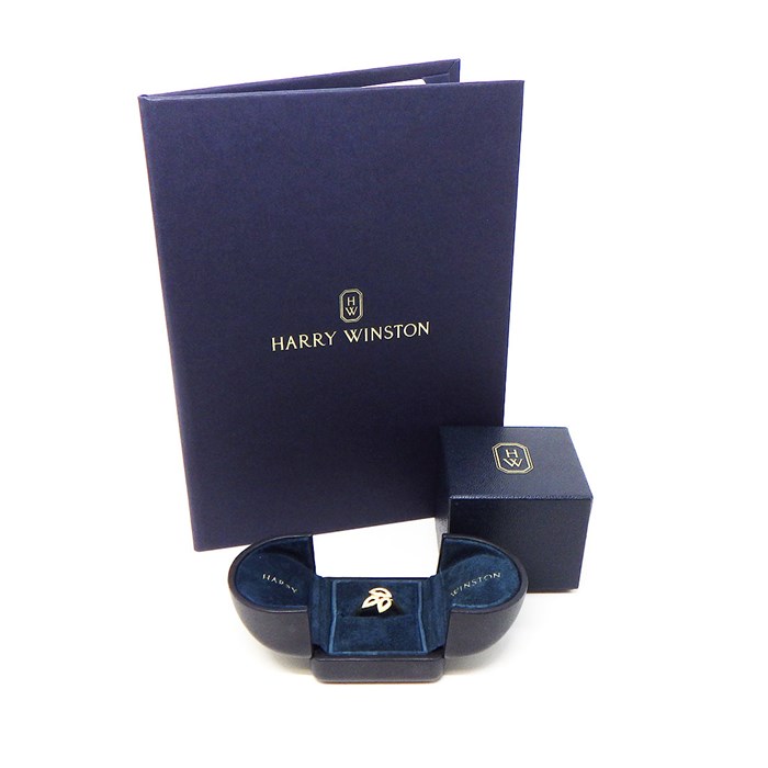 ハリーウィンストン HARRY WINSTON】リング リリークラスター