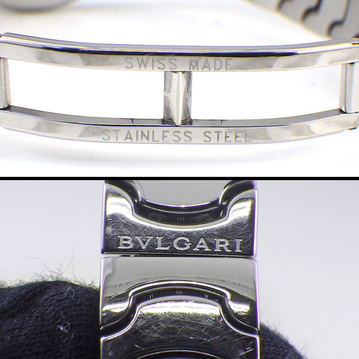 ブルガリ BVLGARI 腕時計 ソロテンポ ST29S/ST29BSSD デイト ブラック文字盤 SS クオーツアナログ 【箱・保付き】 【中古】