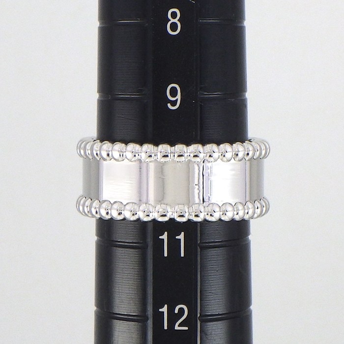 ヴァンクリーフ&アーペル Van Cleef & Arpels リング ペルレ シニアチュール VCARN32300 K18WG 10号 / #50 【中古】