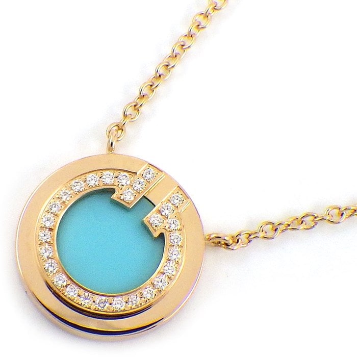 ティファニー Tiffany & Co.】ネックレス T TWO T トゥー サークル
