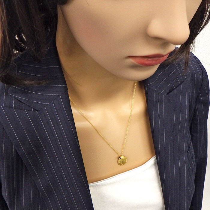 ティファニー Tiffany & Co. ネックレス シェル 貝 モチーフ 1ポイント 