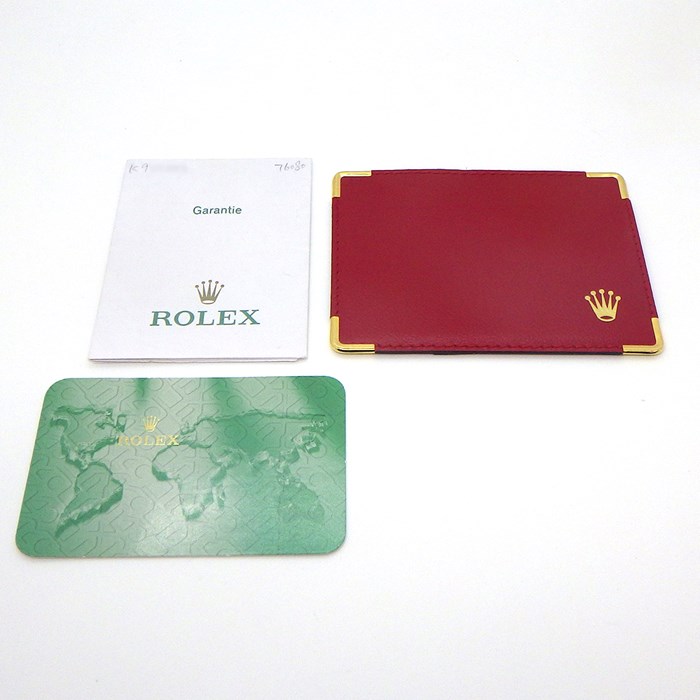 ロレックス Rolex 腕時計 オイスターパーペチュアル 76080 K番 2001年製 夜光インデックス 夜光針 ブラック文字盤 SS 自動巻き 【中古】