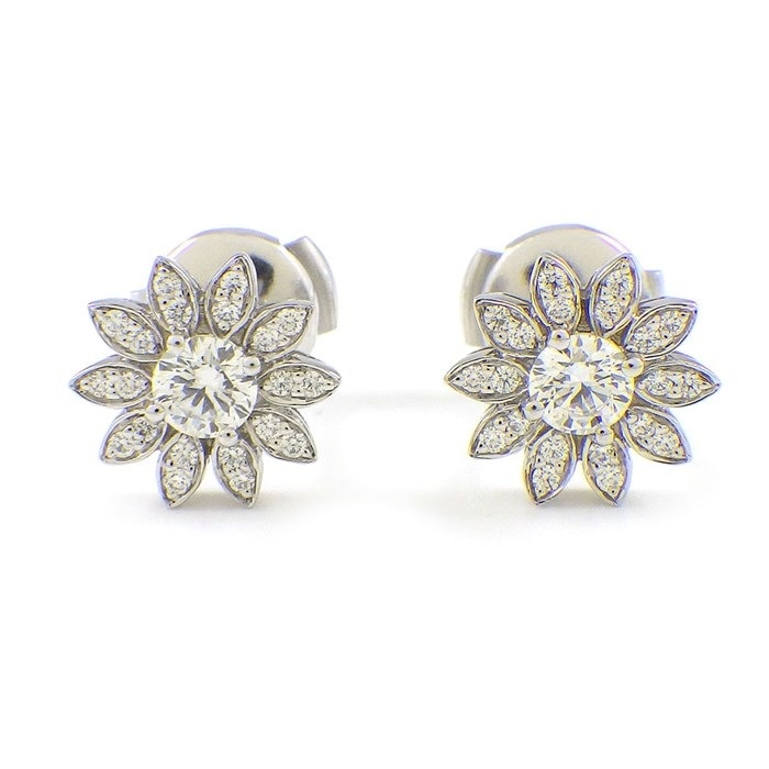 Pt950 ダイヤピアス Pt950 ジュエリー 中古 ティファニー Tiffany & Co
