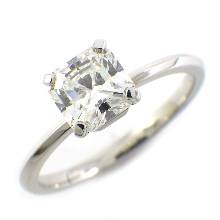 ティファニー K18YG Pt950 ダイヤ 0.20 ソリティア 10.5号 ティファニー K18YG Pt950 ダイヤ 0.20 ソリティア 10.5号