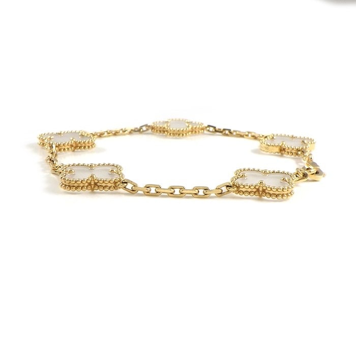美品⭐️ヴァン クリーフ＆アーペル【ヴィンテージ アルハンブラ ブレスレット】 ヴァンクリーフ＆アーペル Van Cleef & Arpels ブレスレット