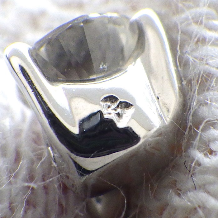 ポンテヴェキオ Ponte Vecchio ネックレス 1ポイント ダイヤモンド 0.10ct K18WG 【中古】
