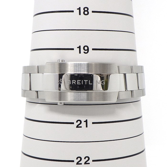 ブライトリング Breitling 腕時計 スーパーオーシャン A17376211L2A1 (A17376) 夜光インデックス 夜光針 回転ベゼル ターコイズ文字盤 SS 自動巻き 【中古】