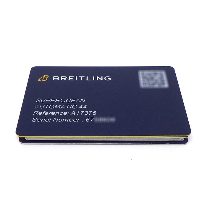 ブライトリング Breitling 腕時計 スーパーオーシャン A17376211L2A1 (A17376) 夜光インデックス 夜光針 回転ベゼル ターコイズ文字盤 SS 自動巻き 【中古】